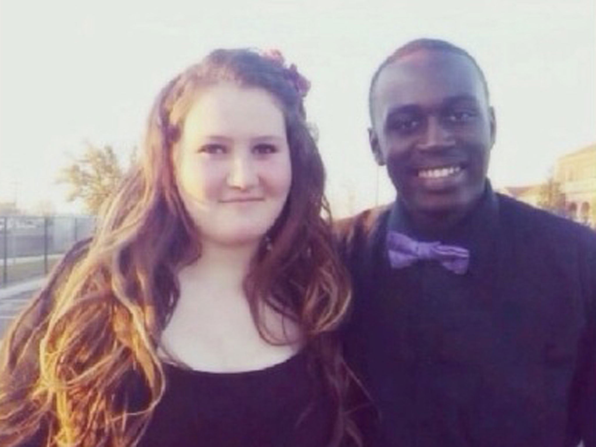 Teenage boy killed by train pushes girlfriend to safety The